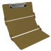 WhiteCoat Clipboard® Trifold - Tactical Brown Respiratory Therapy Edition